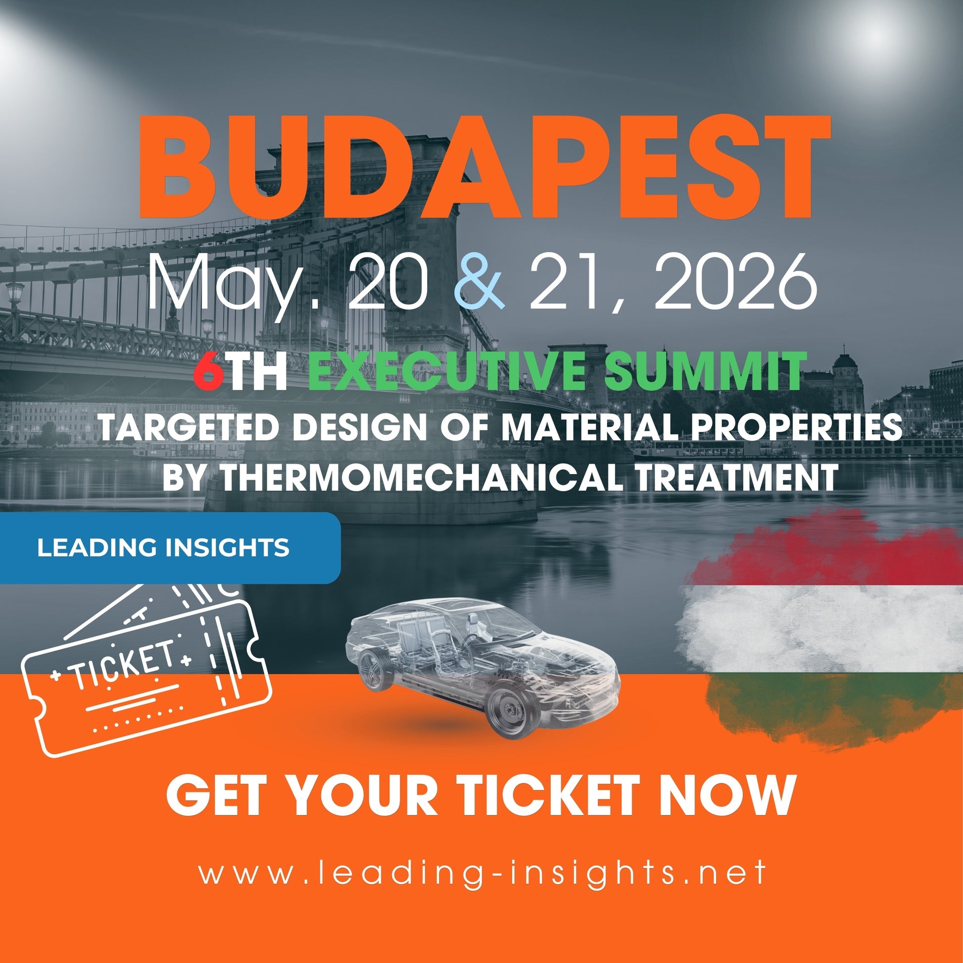 6th EXECUTIVE SUMMIT - TARGETED DESIGN OF MATERIAL PROPERTIES BY THERMOMECHANICAL TREATMENT