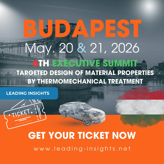 6th EXECUTIVE SUMMIT - TARGETED DESIGN OF MATERIAL PROPERTIES BY THERMOMECHANICAL TREATMENT