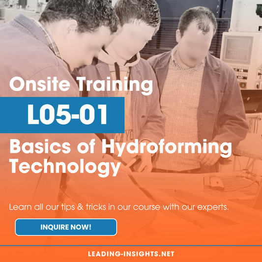 L5-01 Onsite Training – Basics of Hydroforming Technology